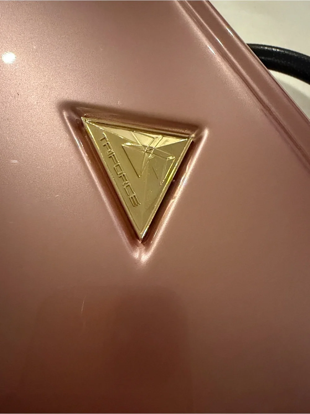 Triforce Pink Hard-Shell Cosmetic Case